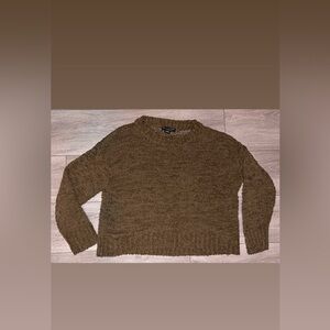 Social Standard By Sanctuary Crew Neck Olive Green Sweater Size XL Comfy EUC